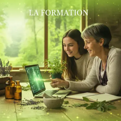 Création visuelle IA - Exemple de contenu généré par intelligence artificielle SEO-EHO